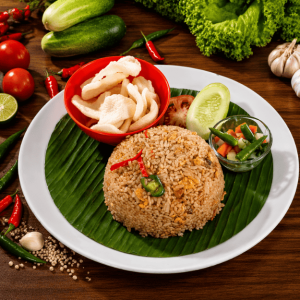 NASI GORENG IKAN ASAP